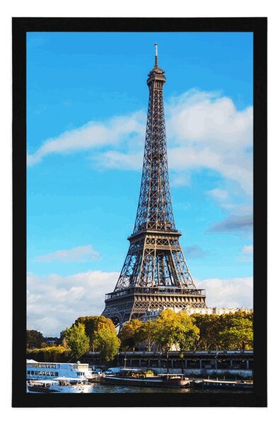 Poster panoramă frumoasă a Parisului