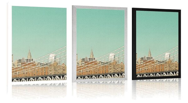 Poster zgârie-nori în New York