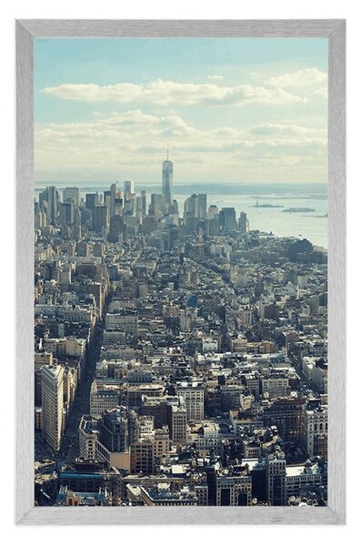 Poster vedere la centrul fermecător al orașului New York