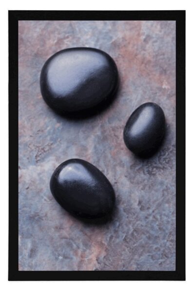 Poster natura moartă frumoasă cu pietre Zen