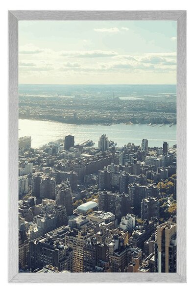 Poster centrul fermecător al orașului New York