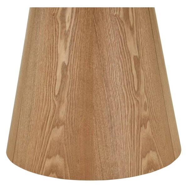 Masa rotunda extensibila living ANGEL II, stejar, 120/160x120x75 cm
