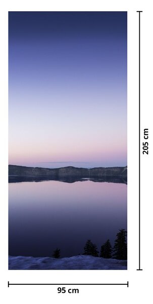Fototapet pentru ușă - Lac (95x205cm)