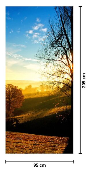 Fototapet pentru ușă - Răsărit de soare (95x205cm)