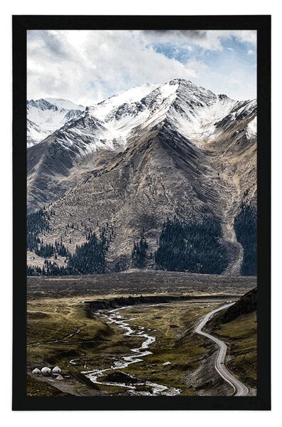 Poster panoramă montană frumoasă