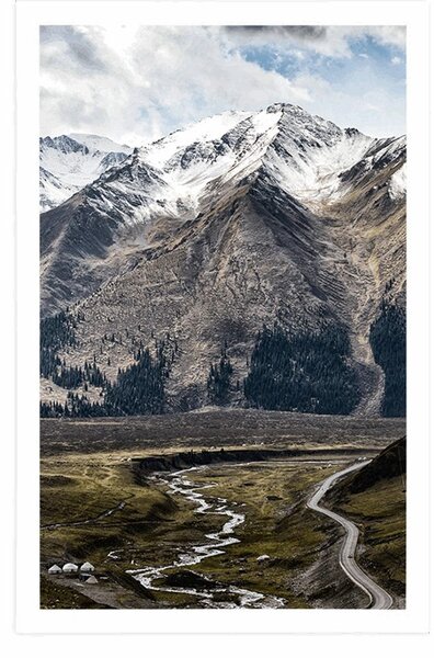 Poster panoramă montană frumoasă