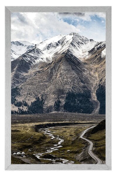Poster panoramă montană frumoasă