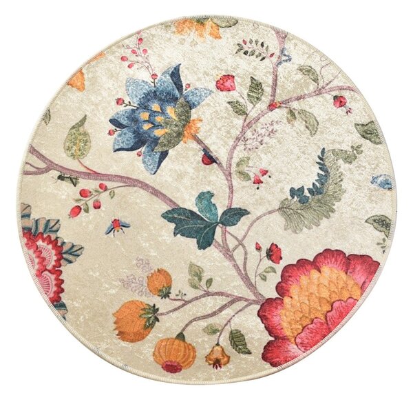 Covoras haaus Arya, Multicolor, 100% poliester, D 140 cm