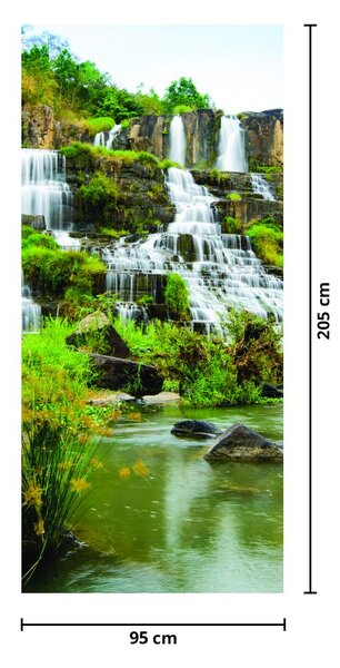 Fototapet pentru ușă - Cascade (95x205cm)