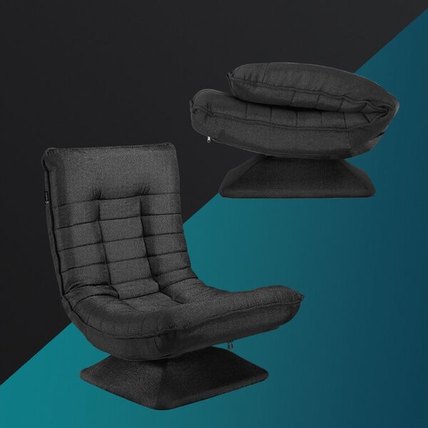 Deuba Scaun de lounge - negru