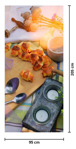 Fototapet pentru ușă -Picnic de vară (95x205cm)