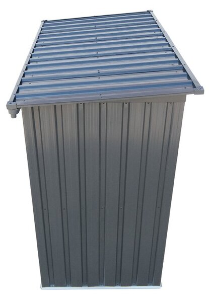 Furnigo Adăpost pentru lemne 154x163x89 cm - antracit