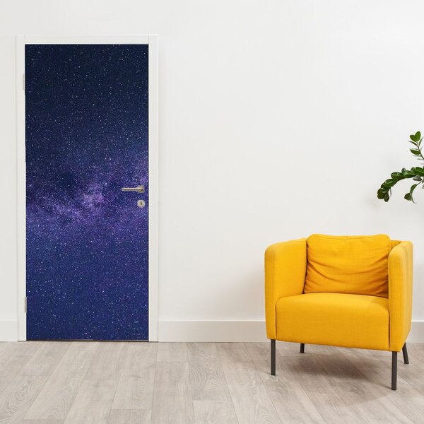 Fototapet pentru ușă - Cer de noapte (95x205cm)