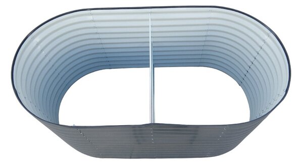 Furnigo Strat de grădină înălțat 160x80x78 cm - antracit
