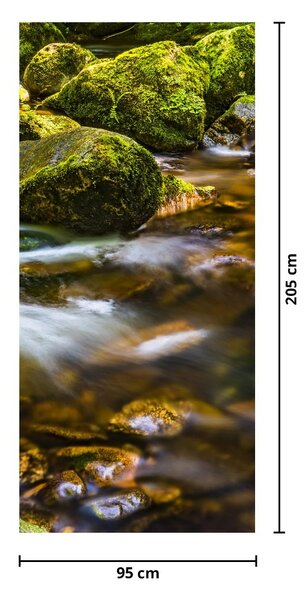 Fototapet pentru ușă - Pârâu (95x205cm)