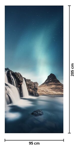 Fototapet pentru ușă - Cascade (95x205cm)