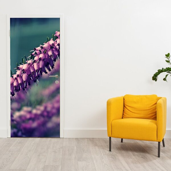 Fototapet pentru ușă - Lavandă (95x205cm)