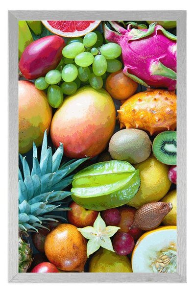 Poster fructe tropicale