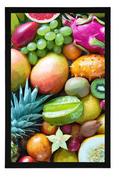 Poster fructe tropicale