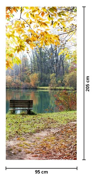 Fototapet pentru ușă - Pescărie (95x205cm)