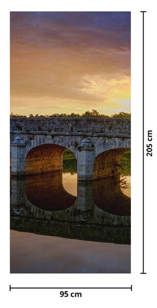 Fototapet pentru ușă - Podul (95x205cm)