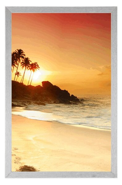 Poster apus de soare în Sri Lanka