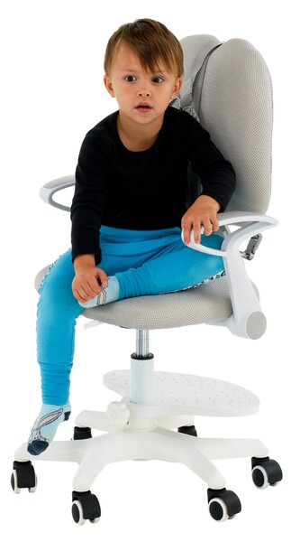 Z0ND0 Scaun pentru copii Anis (gri + alb). 1029605