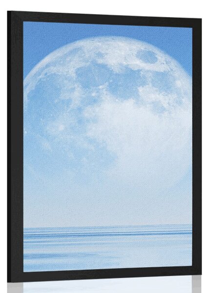 Poster luna deasupra mării