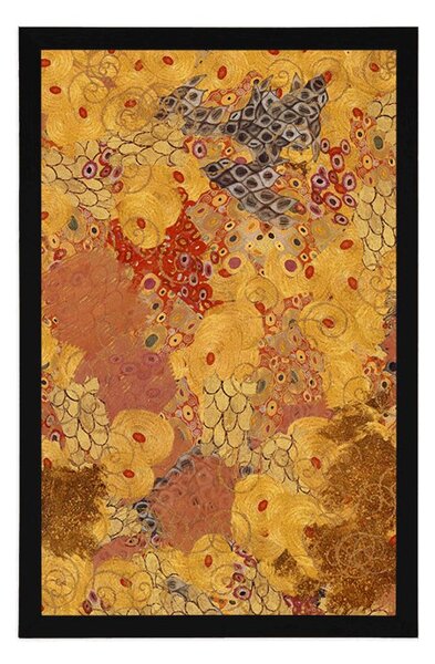 Poster abstracție în stilul lui G. Klimt