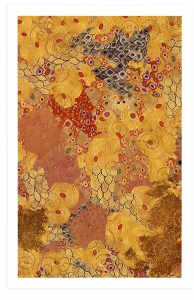 Poster abstracție în stilul lui G. Klimt