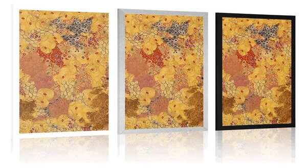 Poster abstracție în stilul lui G. Klimt