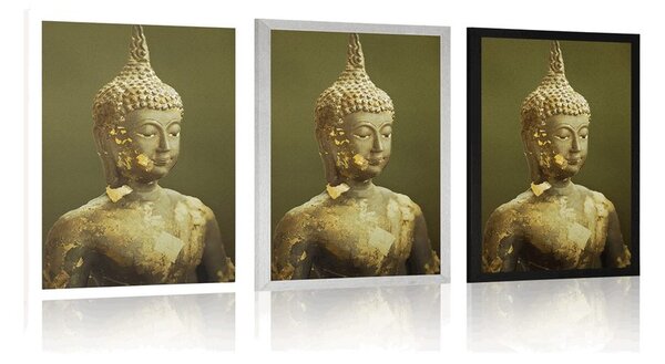 Poster Buddha și reflecția lui