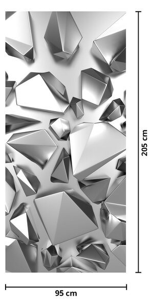 Fototapet pentru ușă - 3D abstract (95x205cm)
