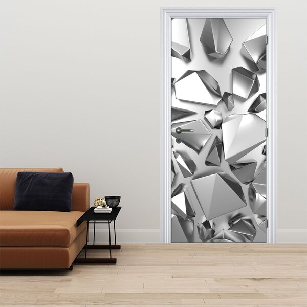 Fototapet pentru ușă - 3D abstract (95x205cm)
