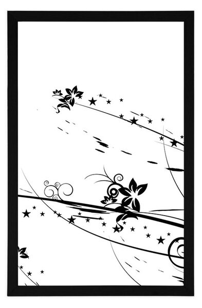 Poster cu motiv de flori