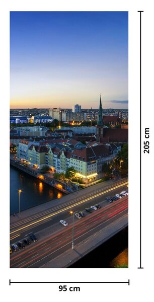 Fototapet pentru ușă - Berlin (95x205cm)