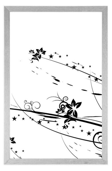 Poster cu motiv de flori