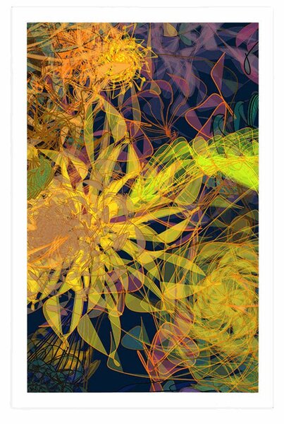 Poster artă abstractă colorată