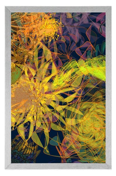 Poster artă abstractă colorată