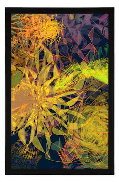 Poster artă abstractă colorată