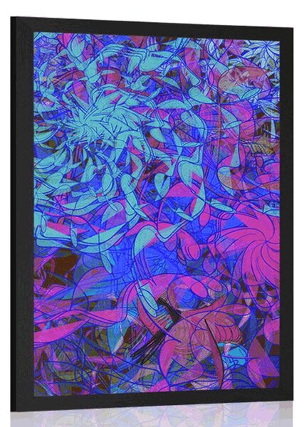 Poster abstracție modernă în design interesant