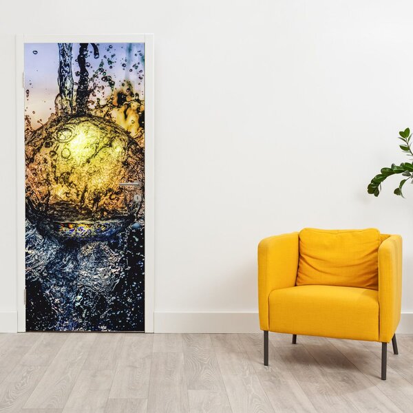 Fototapet pentru ușă - Apa (95x205cm)