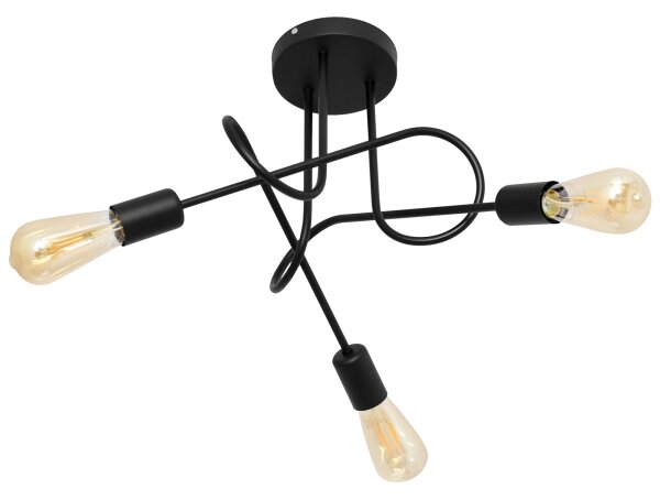Lustr pentru copii OXFORD 3xE27/15W/230V montat pe tavan