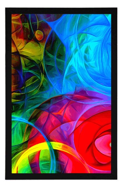 Poster abstracție plină de culori