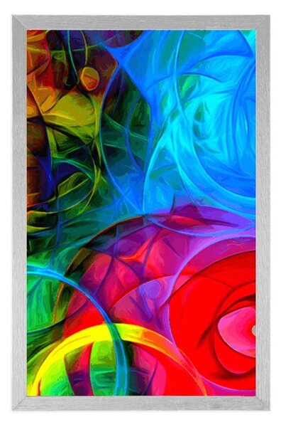 Poster abstracție plină de culori