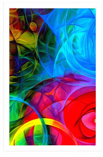 Poster abstracție plină de culori