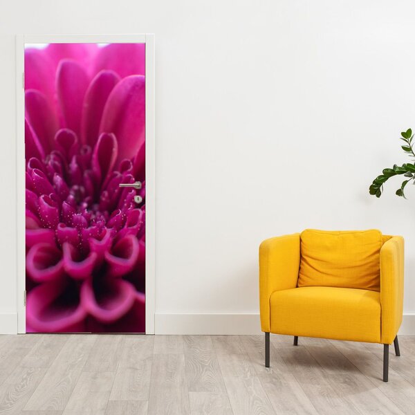 Fototapet pentru ușă - Floarea (95x205cm)