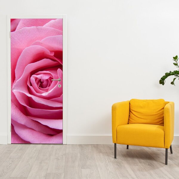 Fototapet pentru ușă - Trandafir (95x205cm)