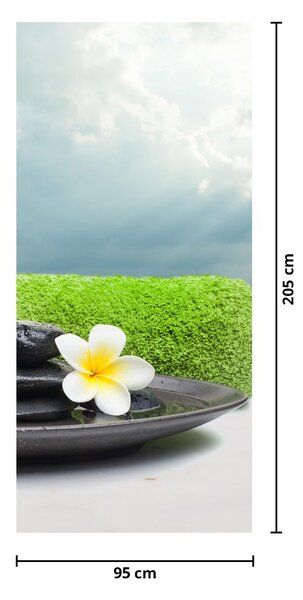 Fototapet pentru ușă - SPA și relaxare (95x205cm)