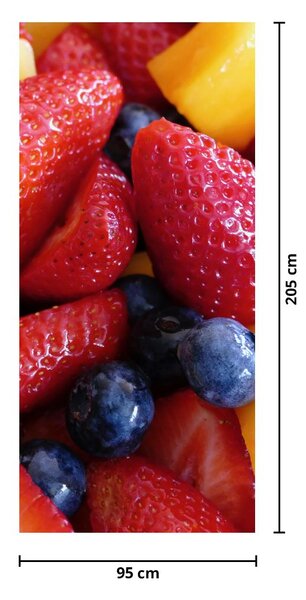 Fototapet pentru ușă - Fructe (95x205cm)